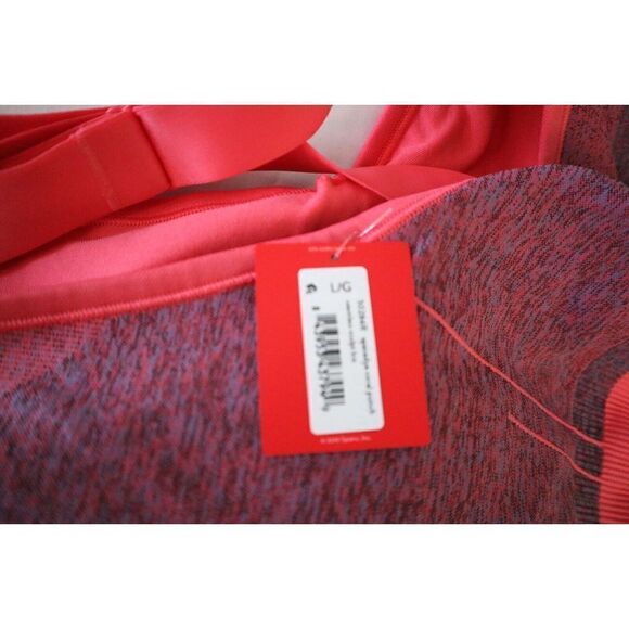 Spanx 50284R Women's Sz Large Spacedye Coral Punch Seamless Sculpt Sports Bra - Picture 7 of 7